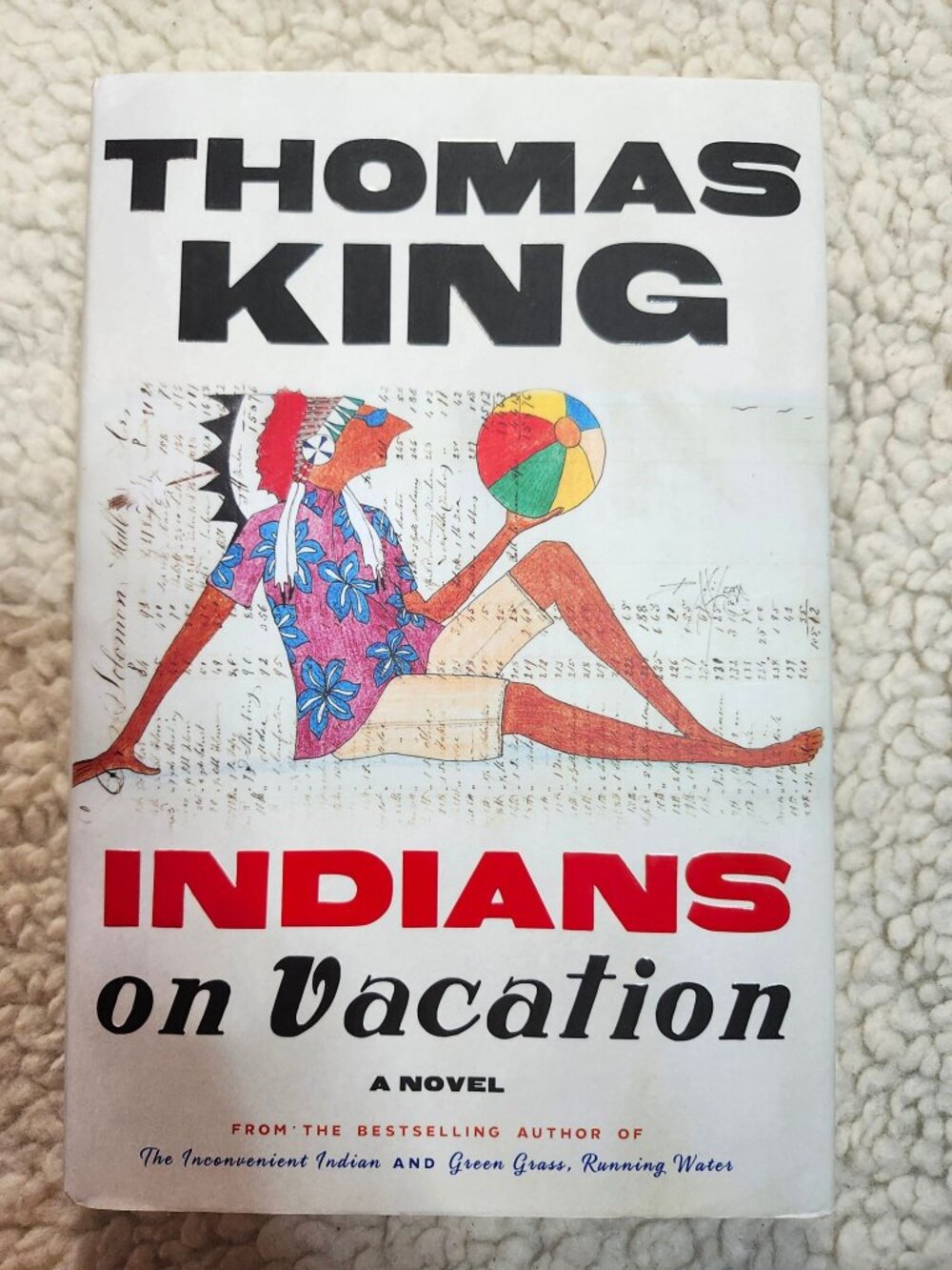 Thomas King Indians on Vacation Hardcover 2020 First Edition HarperCollins Novel